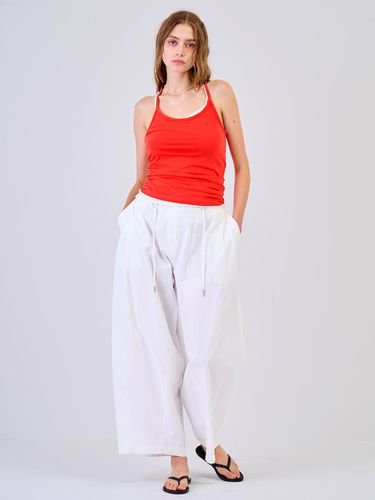 Wide Balloon Pants White - RAVEROUS - Modalova