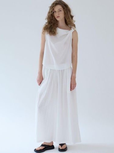 Flared wide pants _ white - GRIDA-J - Modalova