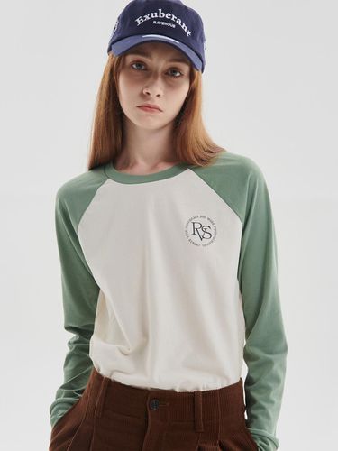 RVS Raglan T-Shirt Green - RAVEROUS - Modalova