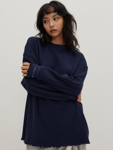 Loose Fit Interlock T/Shirts Navy - RAVEROUS - Modalova