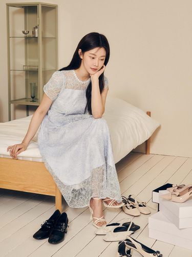■JJ JIGOTT(JJジゴット)Tweed chain coloring dress JJ JIGOTT Flared Dress for Women | Modalova