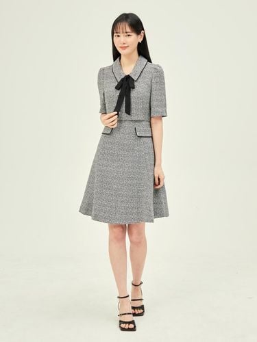 Tie double button A-line dress GP5M0OP931 - JJ JIGOTT - Modalova