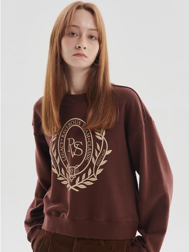 Campus Logo Cropped SweatShirts - RAVEROUS - Modalova