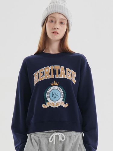 Campus Logo Cropped SweatShirts - RAVEROUS - Modalova