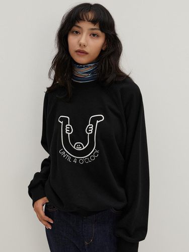 R Crew Sweatshirts Black - RAVEROUS - Modalova