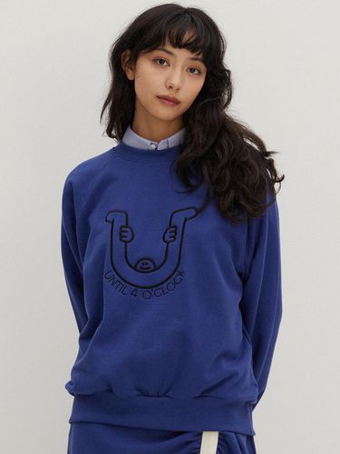 R Crew Sweatshirts Blue - RAVEROUS - Modalova