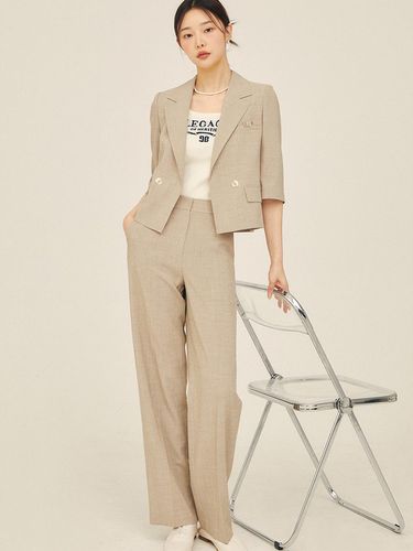 Minimal Straight Fit Pants - JJ JIGOTT - Modalova