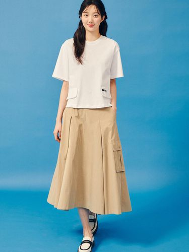 Side Flap Flare Skirt - JJ JIGOTT - Modalova