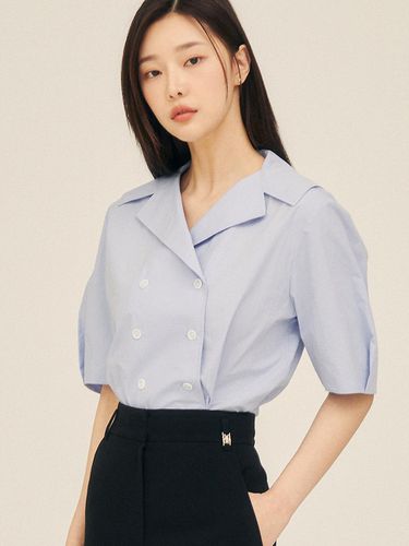 Wide Collar Double Blouse GP5A0BL511 - JJ JIGOTT - Modalova