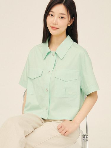 Loose Fit Pocket Shirt Blouse - JJ JIGOTT - Modalova