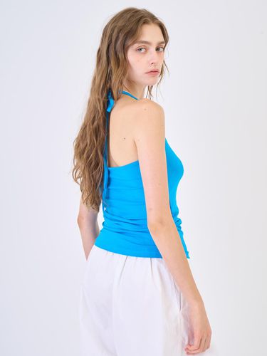 Halterneck Sleeveless Blue - RAVEROUS - Modalova