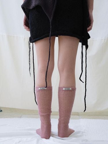 Mohair socks in dusty pink - Kindred - Modalova