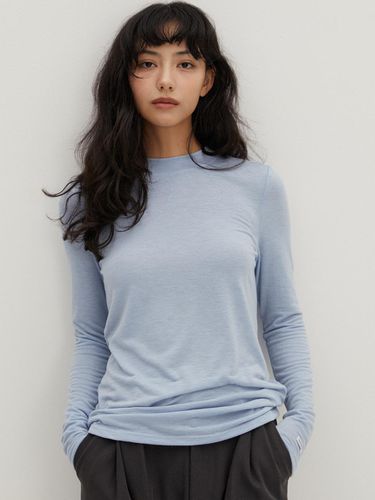 Wool Like Basic T-Shirts S/Blue - RAVEROUS - Modalova