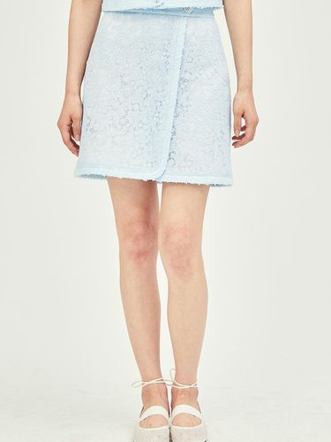 Lace A-line Mini Skirt - JJ JIGOTT - Modalova