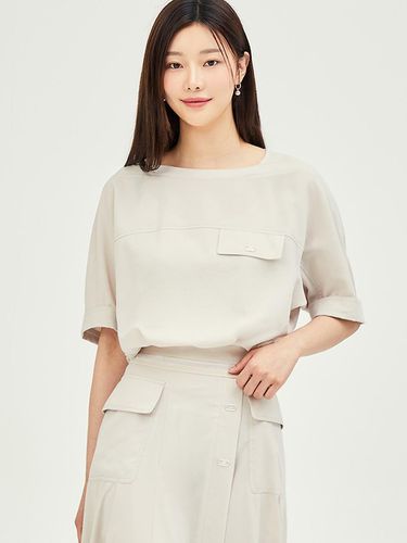 Knitwear Coloring Dolman Sleeve Blouse - JJ JIGOTT - Modalova