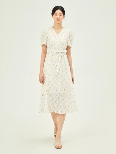 Floral Lace Flared Dress GP6P0OP101 - JJ JIGOTT - Modalova