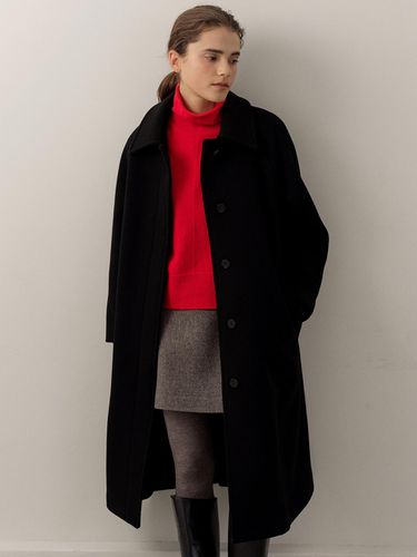 Cashmere wool balmacaan coat () - blank03 - Modalova