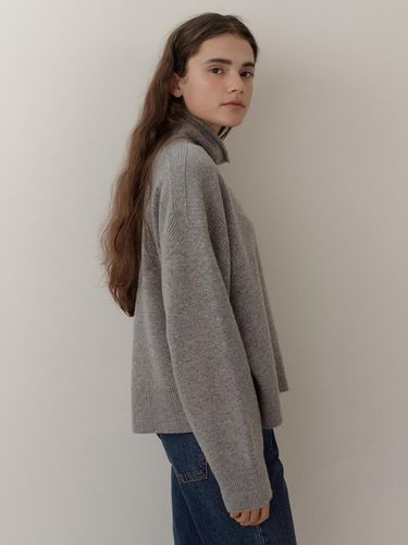 Cashmere wholegarment turtleneck () - blank03 - Modalova