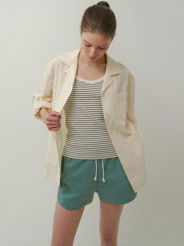 Summer terry shorts (green) - blank03 - Modalova