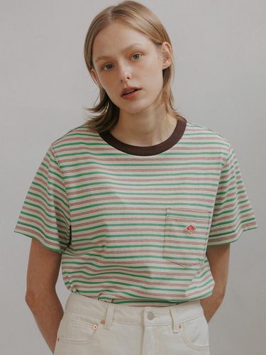 Stripe pocket t-shirt (3colors) - blank03 - Modalova