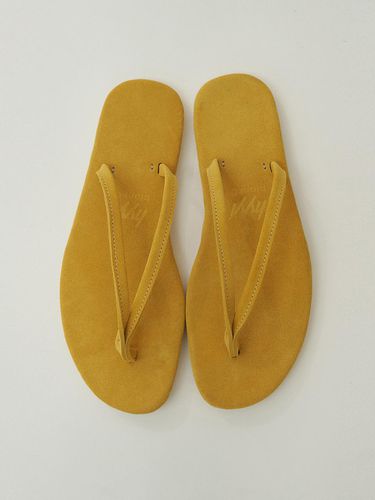 Lou Suede Flip Flop [Italian Leather] (4colors) - blank03 - Modalova