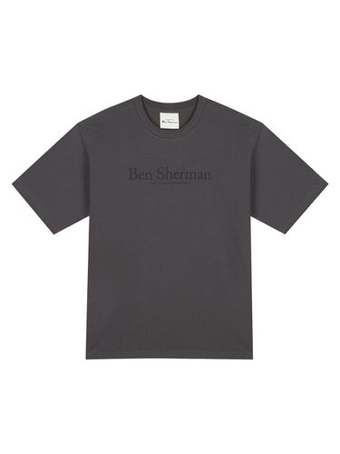 Logo Short-Sleeved T-Shirt Dark Gray BOBTS295UDGY - bensherman - Modalova