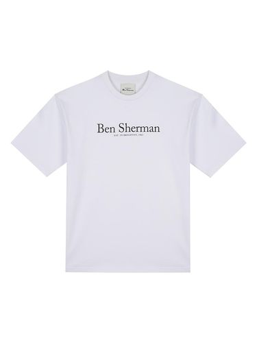 Logo short-sleeved T-shirt white BOBTS295UWH - bensherman - Modalova