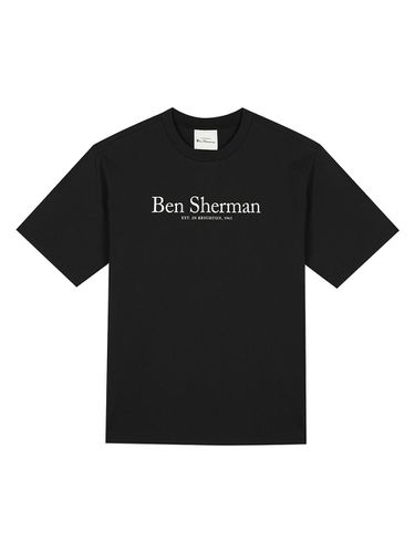 Logo Short-Sleeved T-Shirt Black BOBTS295UBK - bensherman - Modalova