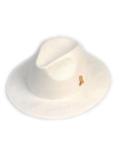 Summer Simple Basic White Fedora Summer Fedora - Universal chemistry - Modalova