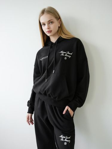 Miami Sweat Hoodie (Black) - conchwear - Modalova