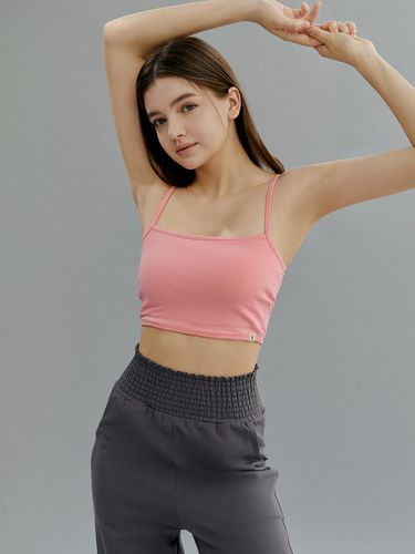 Relaxing Cotton Basic Bra Top (Mousse-Pink) - conchwear - Modalova