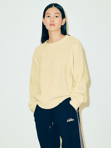 STRAW BOXY KNIT - LOVLOV - Modalova