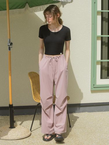 Clash drawstring wide pants - FRONT2LINE - Modalova