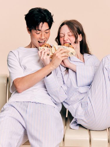 Stella Blue_Couple Pajama - PILY PLACE - Modalova