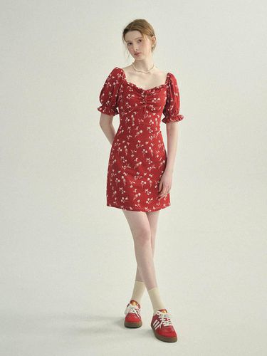 Red Heart Neck Mini Dress - Sincethen - Modalova