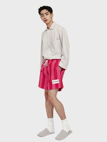 Terry Shorts Pink Red - PILY PLACE - Modalova