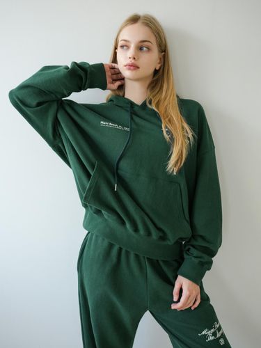 Miami Sweat Hoodie (Green) - conchwear - Modalova