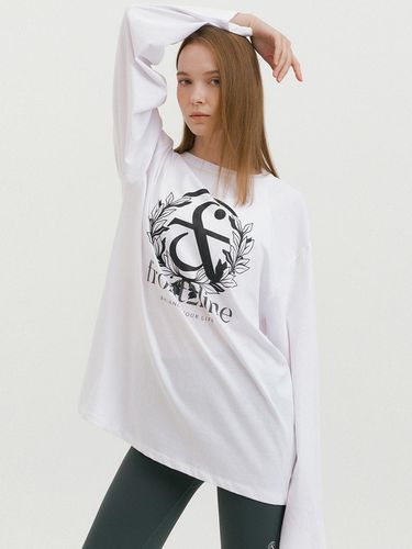 Oversized Fit Graphic L/S T-shirt - FRONT2LINE - Modalova