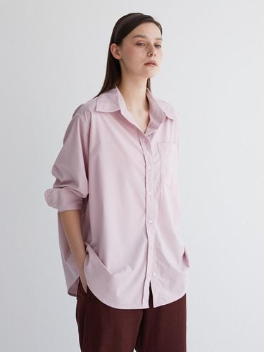 Bamboo yarn Blend Oversized Fit Shirt - TSH - Modalova