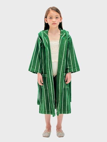 Terry Kids Robe Green - PILY PLACE - Modalova