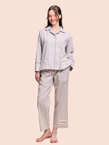 Female] Stella Gray_Pajama Set - PILY PLACE - Modalova