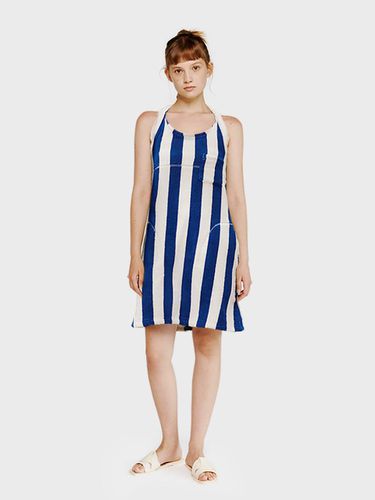 Terry Dress Blue White - PILY PLACE - Modalova