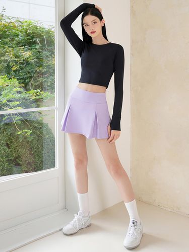 All-in-one Two Wrinkle tennis skirt (Orchid Purple - conchwear - Modalova