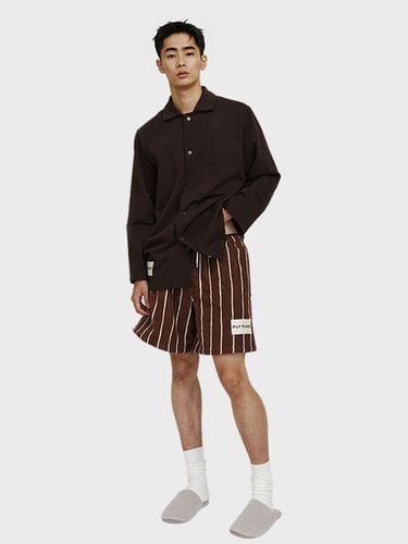 Terry Shorts Brown - PILY PLACE - Modalova