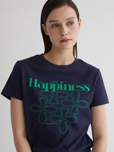 Happyness T-shirt - Navy - TSH - Modalova