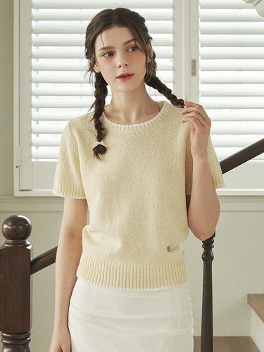 Sprinkle boucle knitwear - MICANE - Modalova