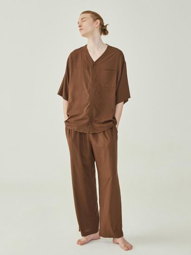 COZY PAJAMA SET_pure brown - atempo - Modalova