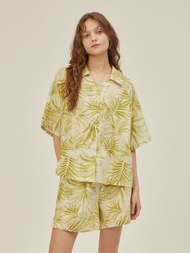 BALI V-NECK PAJAMA SET_Light Green - atempo - Modalova