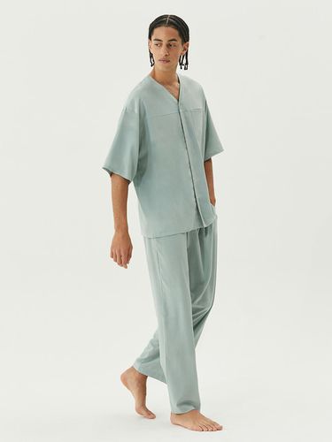 COZY PAJAMA SET_Light Green - atempo - Modalova