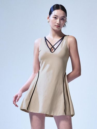 Classic Dress Swimsuit _Deep Beige - SOGNARE BY - Modalova